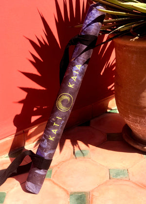 Touring Yoga mat, Melete Artwork in Marrakesh, Kati Kaia 
