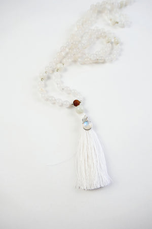 Moonstone Mala Necklace by Kati Kaia 