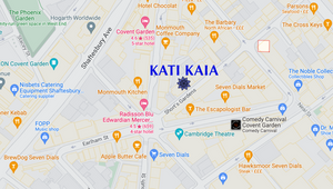 Kati Kaia in Covent Garden 