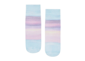 Crew Non Slip Grip Socks - Beach Sunset