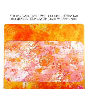 Aurelia Orange Travel Mat - Kati Kaia