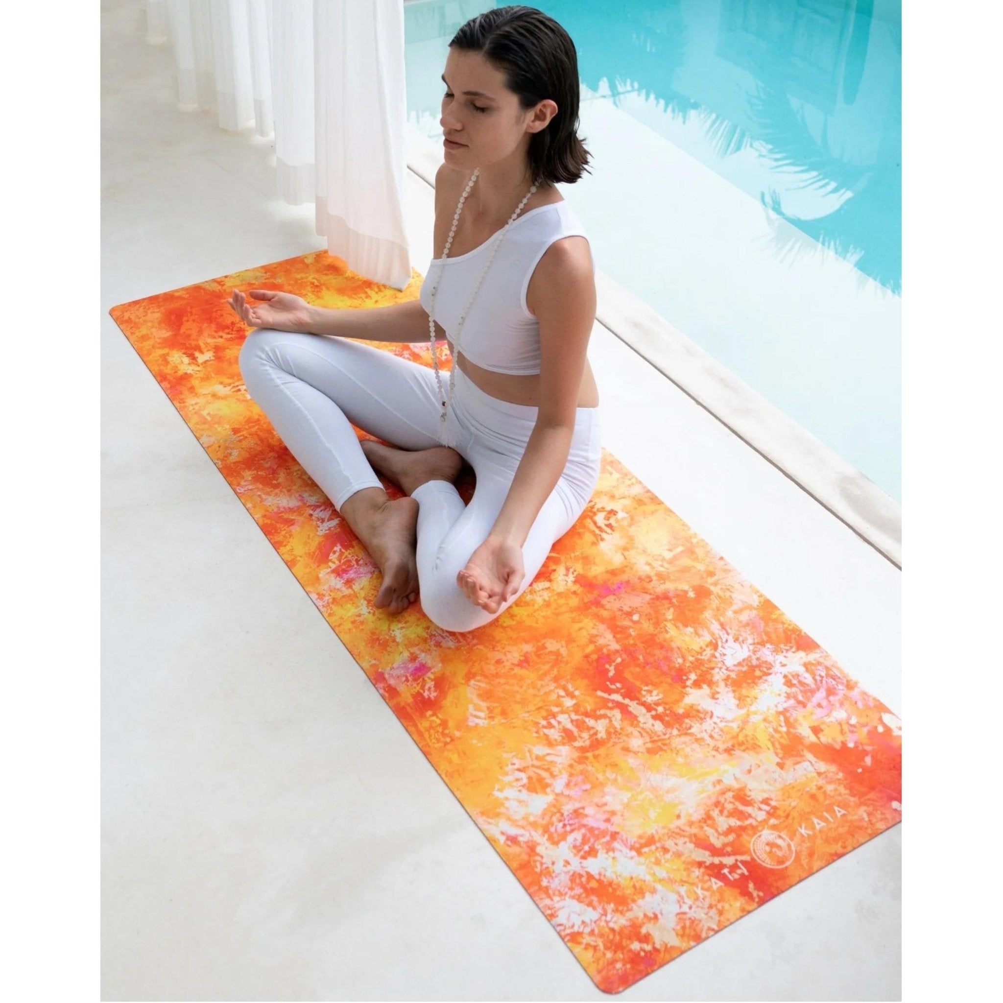 Aurelia Orange Travel Mat - Kati Kaia