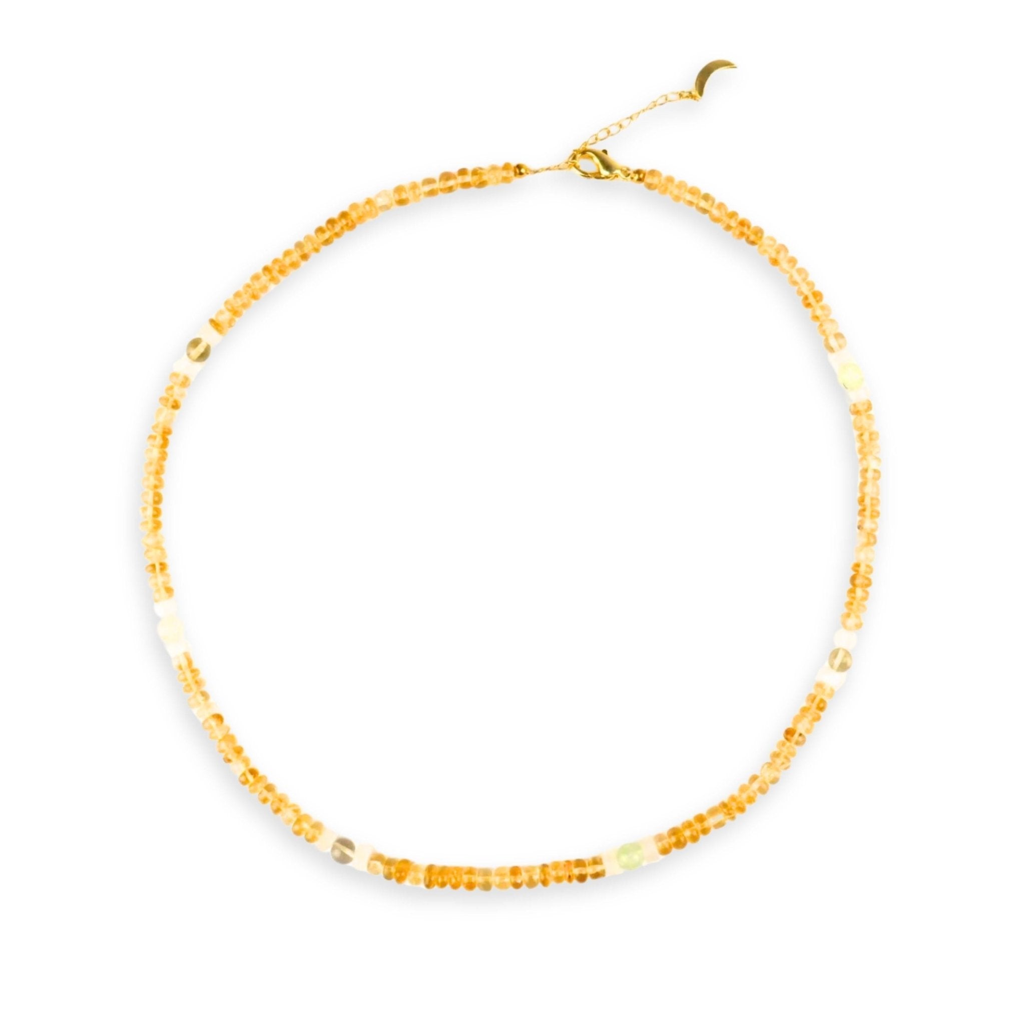 Citrine Pure Crystal Necklace - Kati Kaia