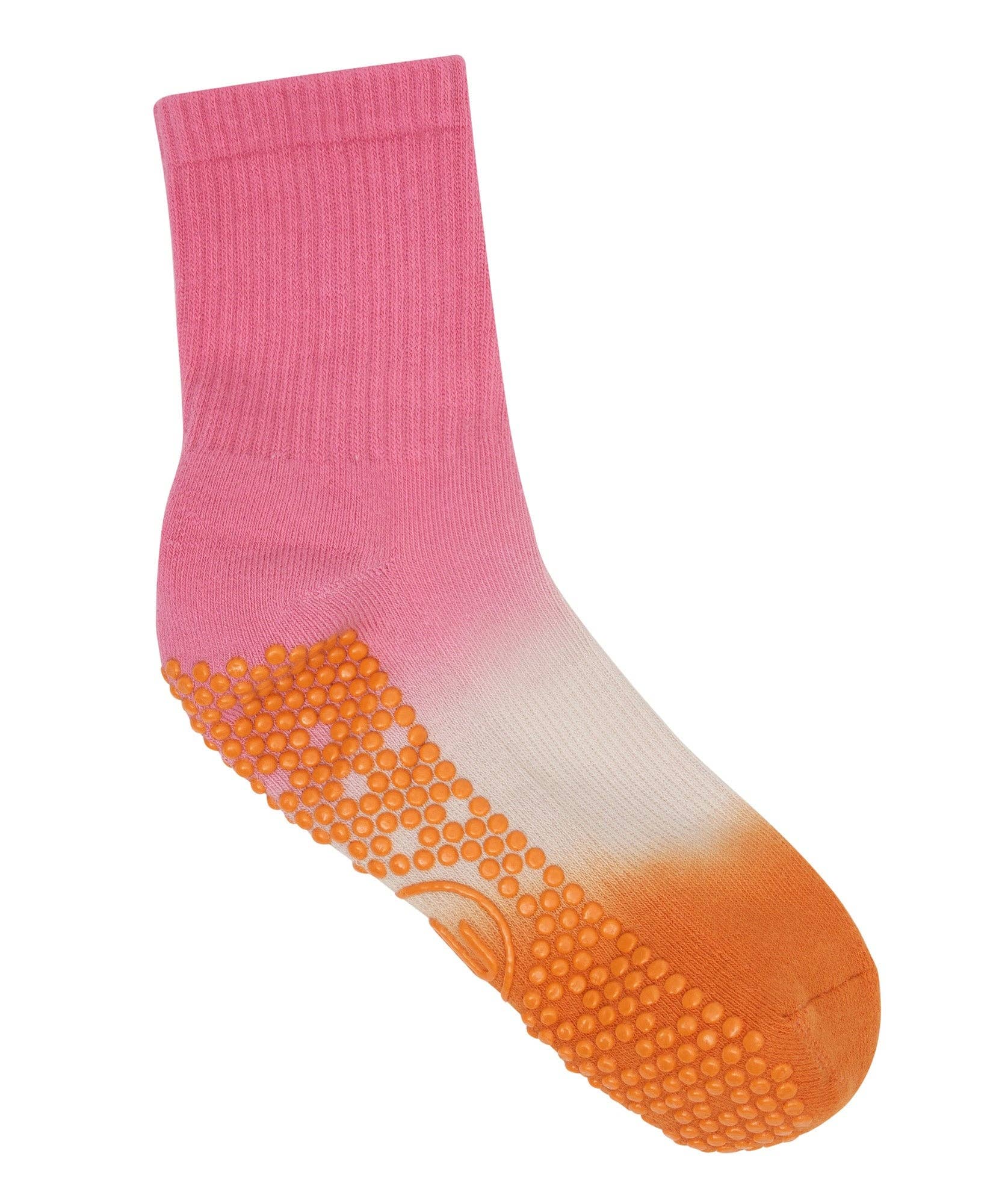 Crew Non Slip Grip Socks - Hot Summer Ombré: Medium - Kati Kaia - UK