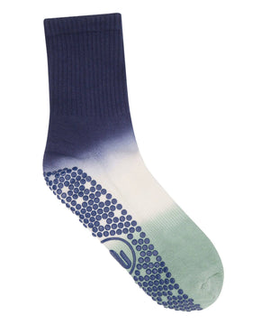 Crew Non Slip Grip Socks - Orbit Ombré: Medium - Kati Kaia - UK