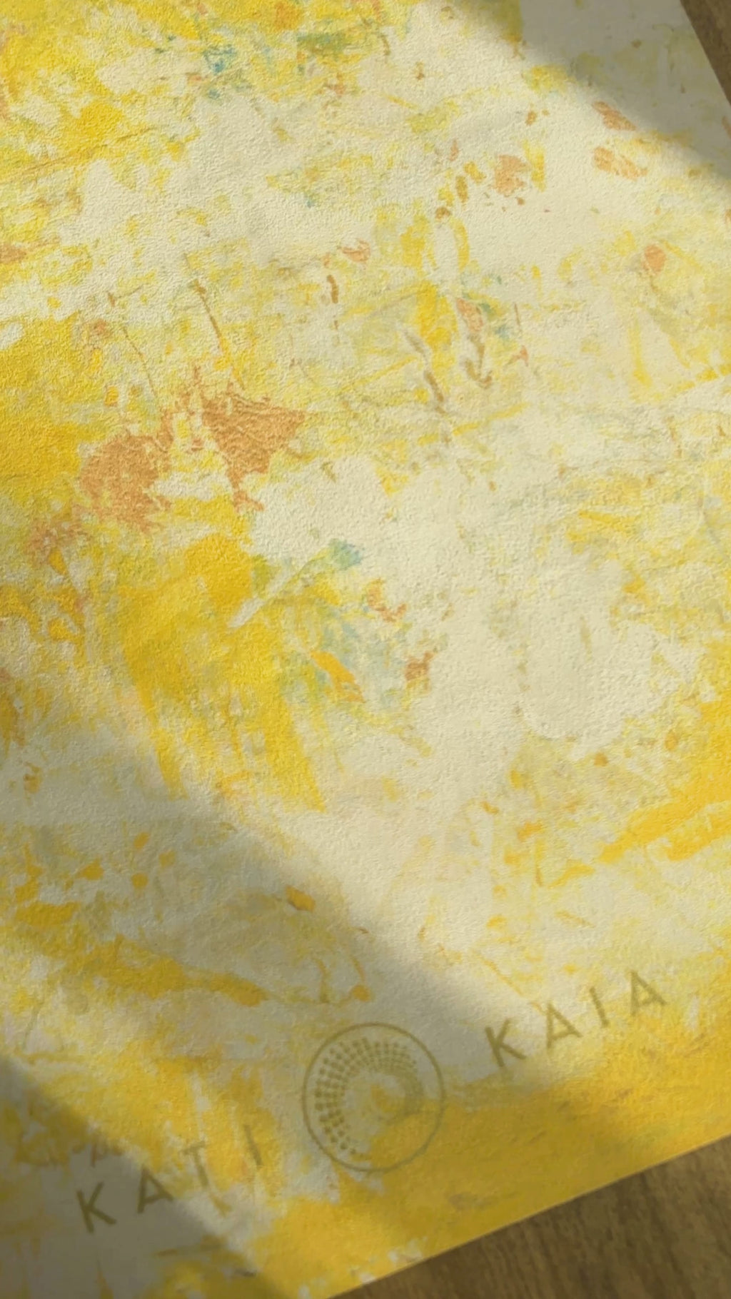 Helios Yellow Gallery Mat