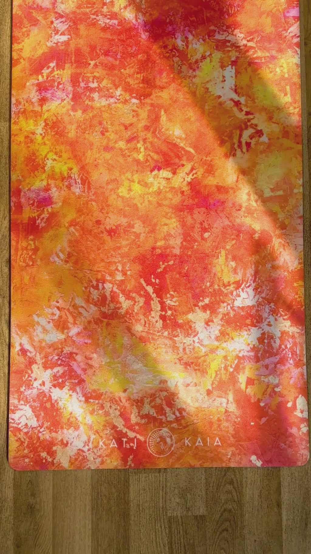 Aurelia Orange Gallery Mat