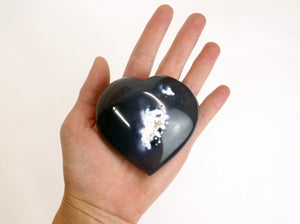 Agate Crystal Heart - Large - Kati Kaia - UK