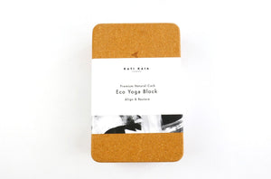 Natural Cork Yoga Block - Kati Kaia