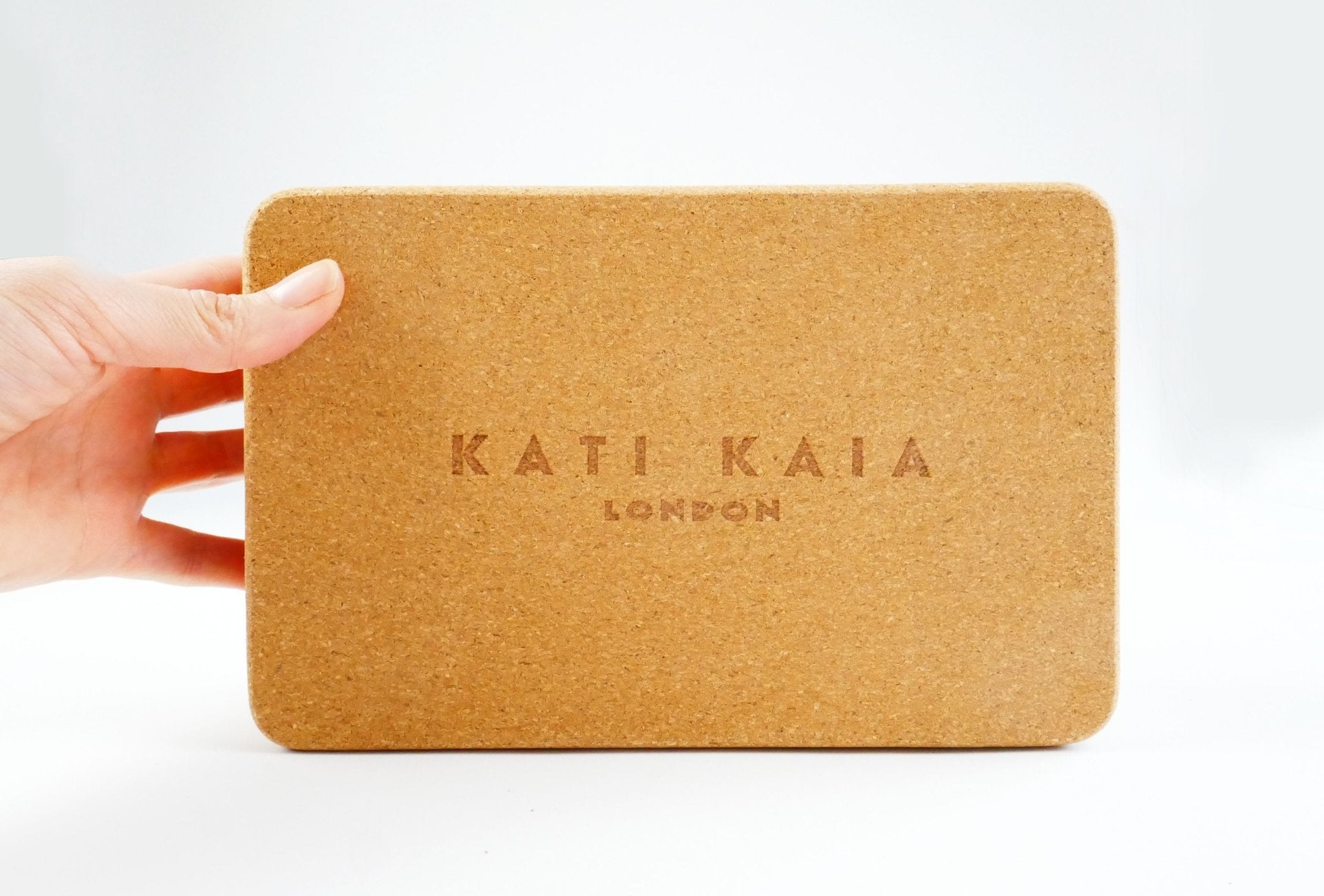 Yoga Accessories Kit - Natural - Block + Strap - Kati Kaia